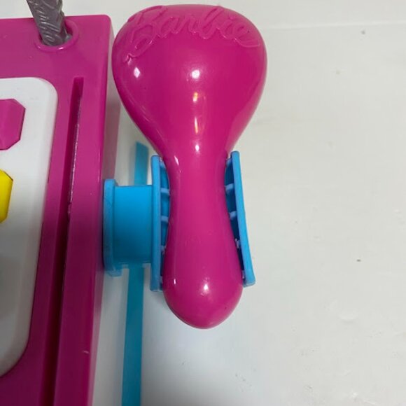 Barbie Pink Blue Play Money Counter Scanner Sound Electronic Toy Cash Register - Picture 5 of 10